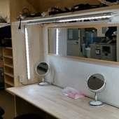 横浜シンデレラ(シンデレラグループ)からの写真投稿 - メイクルームも完備しているので、お仕事の準備も快適です❤