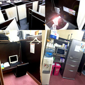 渋谷道玄坂女学園からの写真投稿 - 完全分煙･完全個室の待機室には、自由に使える家電も設置されています♫