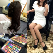 品川ラズベリー(シンデレラグループ)からの写真投稿 - 無料でヘアメイクを受けた後は、高級感あるセットの中で撮影です♫